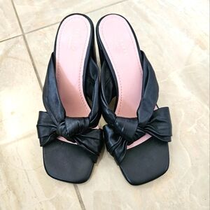 TED baker Black Slip On Heels Size 38